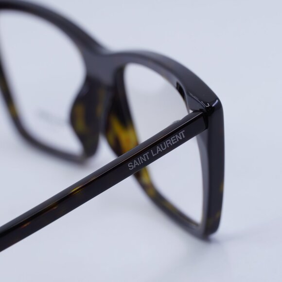 🕶️ New Saint Laurent SL737 MICA THIN OPT 002 Eyeglasses - Havana Frame - Picture 7 of 10
